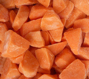 पूर्ण पोषण में जमे हुए कटे हुए गाजर ताजा सब्जी जमे हुए प्रक्रिया प्रवाह शामिल थे