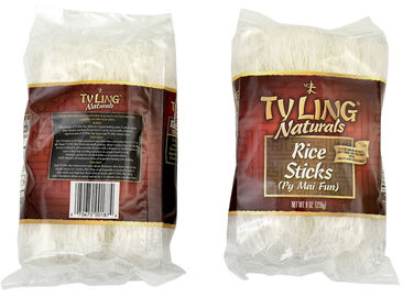 Tyling Naturals आटा चिपकने वाला नूडल्स स्वास्थ्य खाद्य पदार्थ मांस / सब्जियों के साथ फ्राइज़