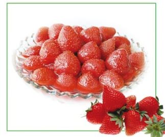 स्वादिष्ट जेली कार्बनिक डिब्बाबंद फल, स्वास्थ्य प्रमाण पत्र के साथ डिब्बाबंद स्ट्रॉबेरी