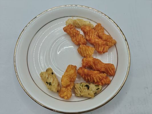 समुद्री शैवाल और सोया सॉस स्वाद फ्यूजन के साथ मिश्रित चावल क्रैकर्स