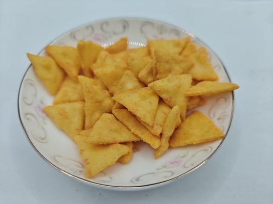 कुरकुरे त्रिकोण के टुकड़े