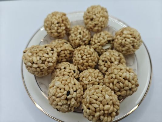 उच्च प्रोटीन वाले नट राइस बॉल थोक पैकेजिंग