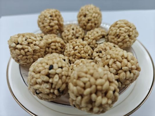 उत्पत्ति देश उच्च प्रोटीन नट चावल की गेंदों थोक पैकेजिंग