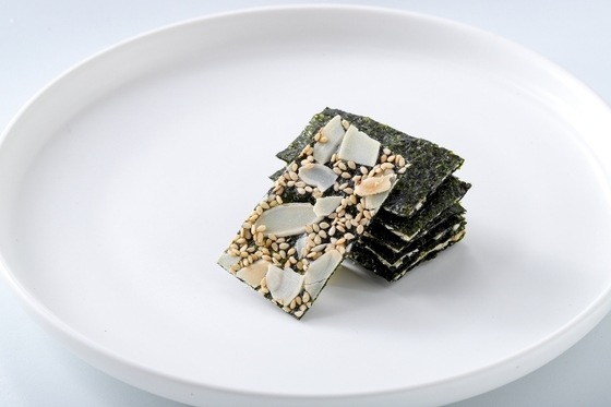 भरवां समुद्री शैवाल क्रिस्प्स 4 फ्लेवर कॉम्बो स्वादिष्ट स्नैक्स शाकाहारी ग्लूटेन मुक्त महासागर पोषक तत्व