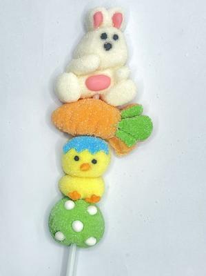 चीनी चुंबन फल स्वाद mallowlls swirls