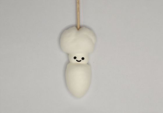 बारबेक्यू आकार के मार्शमैलो कैम्पफायर एस'मोर्स वनीला फ्लेवर जिलेटिन मुक्त पार्टी ट्रीट