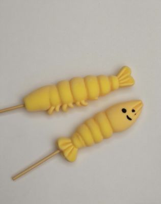 बारबेक्यू आकार के मार्शमैलो कैम्पफायर एस'मोर्स वनीला फ्लेवर जिलेटिन मुक्त पार्टी ट्रीट