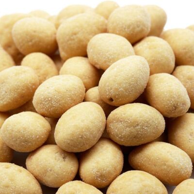 भुने हुए बेक्ड नमकीन लेपित मूंगफली स्नैक्स थोक थोक पैकेजिंग सोया बीन मूंगफली क्रैकर