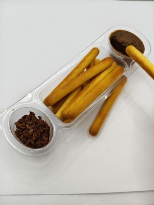 गुरमेट चॉकलेट डिप चिप्स 22% कोको ठोस और हिमालय गुलाबी नमक के साथ