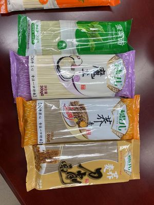 वेगन हेल्दी क्विक कुकिंग बकव्हीट Konjac पालक नूडल्स BRC प्रमाणित