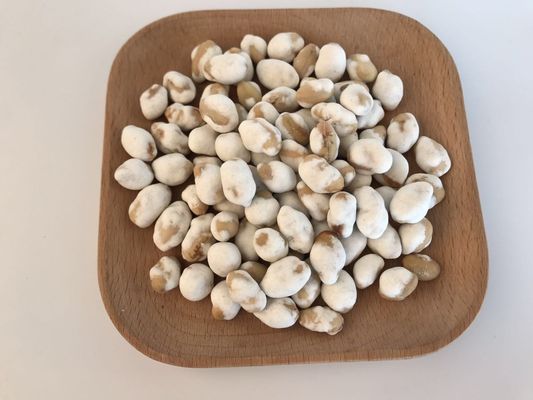 फाइटोकेमिकल्स / विटामिन / खनिज सोया बीन स्नैक्स लेपित वसाबी पूर्ण पोषण OEM सेवा उपलब्ध रिटेलर बैग