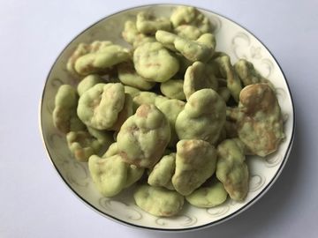 जीएमओ - फ्री फवा बीन्स पोषण लाभ वसाबी लेपित फ्राइड टेक्नोलॉजी