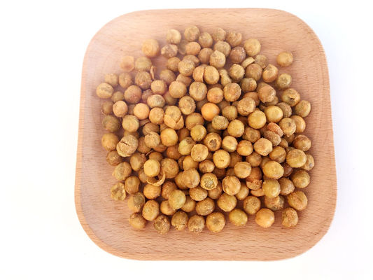 मसालेदार स्वाद छोटे हरी मटर स्नैक कोशेर हलाल स्वास्थ्य प्रमाण पत्र के साथ