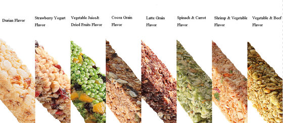 नाश्ते के लिए रिटेलर पैकिंग के साथ अच्छा स्वादिष्ट फुल न्यूट्रीशन प्रोटीन एनर्जी बार्स