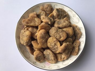 बीबीक्यू फ्लेवर फेवा बीन स्नैक्स, फेवा नट्स नॉन जीएमओ सुपर मार्केट पैकेजिंग