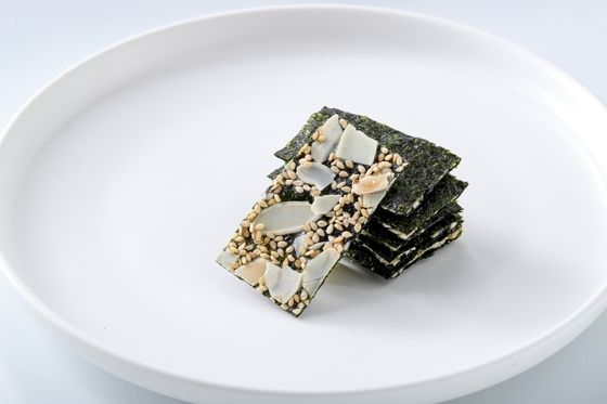 भरवां समुद्री शैवाल क्रिस्प्स 4 फ्लेवर कॉम्बो स्वादिष्ट स्नैक्स शाकाहारी ग्लूटेन मुक्त महासागर पोषक तत्व